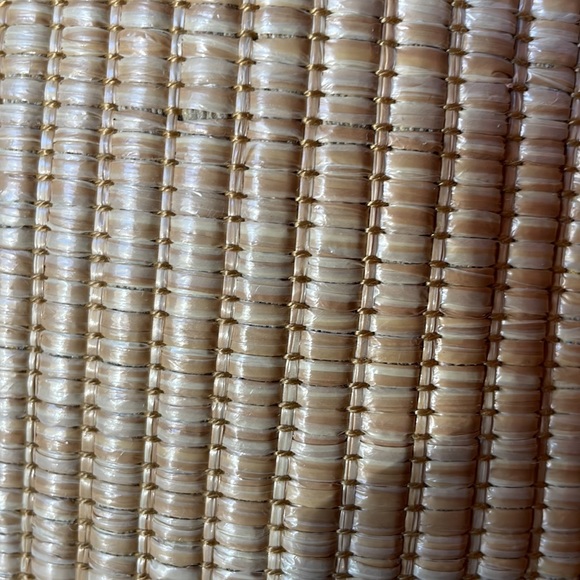 New! Stella & Dot Large Straw Tassel Riviera Tote Woven Boho Western Accent Bag - Picture 6 of 10